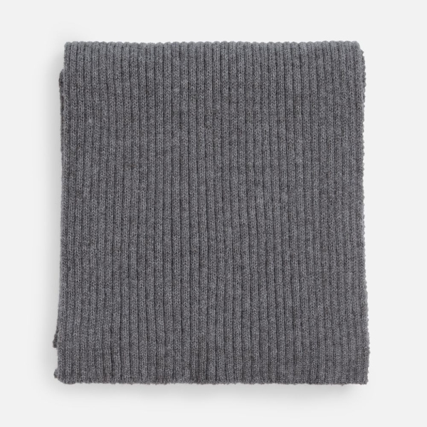 Шарф Laconi, темно-серый меланж