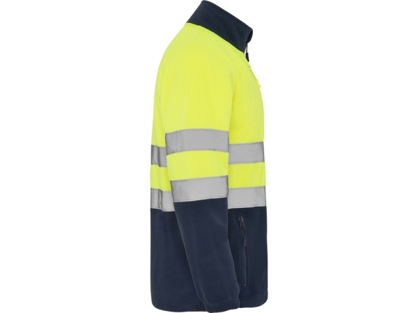 Флисовая куртка "Altair", нэйви/неоновый желтый