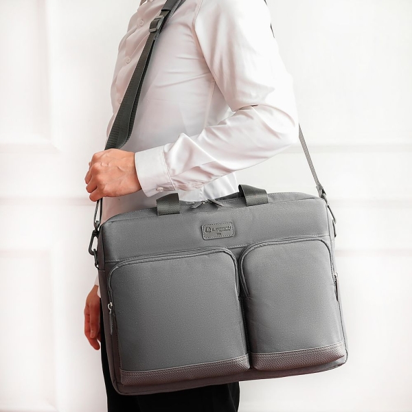 Cумка для ноутбука L255, темно-серая