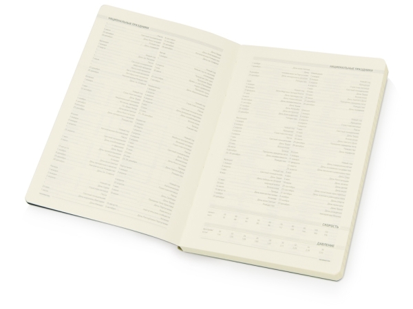 Ежедневник А5 недатированный Megapolis Flex, оливковый