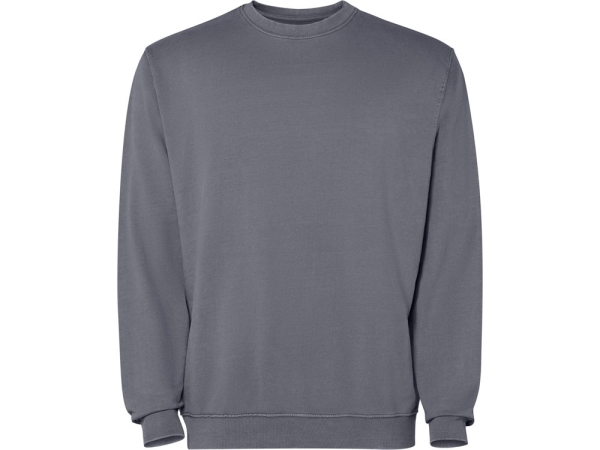 Свитшот «Jaya» унисекс, серо-голубой выстиранный