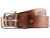Ремень KLONDIKE Creek, односторонний, натуральная воловья кожа, цвет коньячный, 90 х 4 см