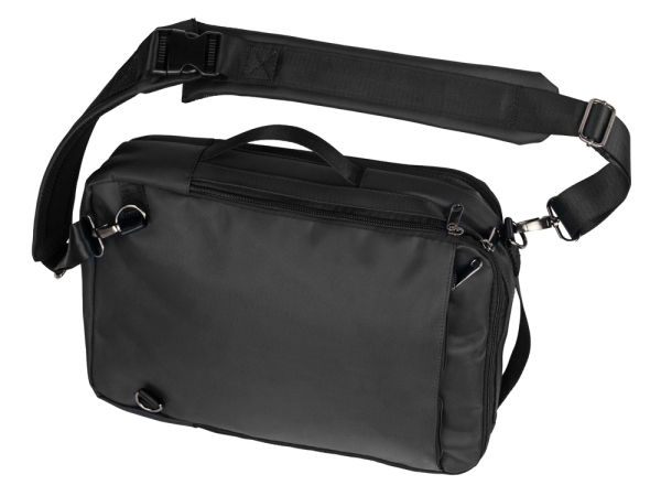 Рюкзак-трансформер «Duty» для ноутбука, черный (без шильда)