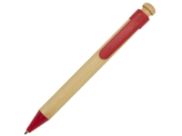 Rattan шариковая ручка из бамбука и переработанной пластмассы - Красный Rattan шариковая ручка из бамбука и переработанной пластмассы - Красный