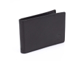 Зажим для денег Cross Classics Black, кожа наппа, гладкая, чёрный, 11 х 1,5 х 7 см