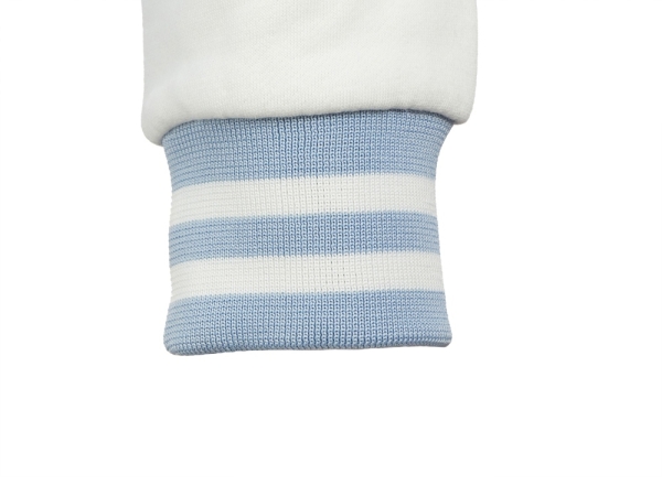 Бомбер «Oxford», небесно-голубой/молочный, унисекс