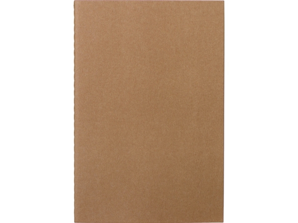 Блокнот "Monet", гибкая обложка A5 из моющегося крафта, 32 листа, натуральный