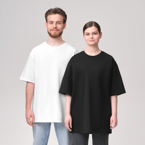 Футболка унисекс RUST, 240 гр., черная, размер XXL