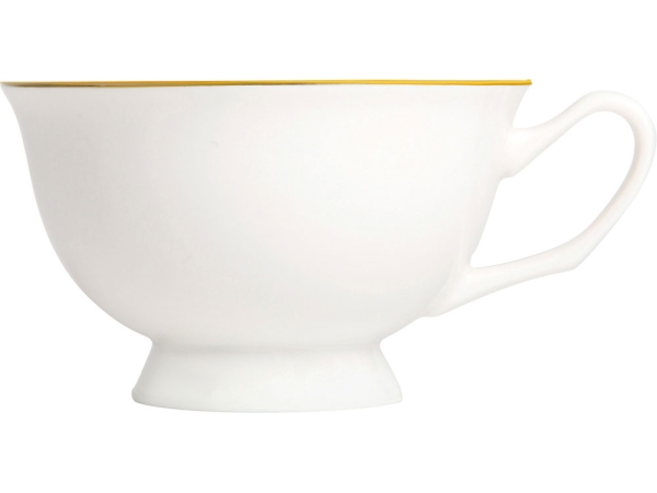 Чайная пара с золотой каймой, 200мл