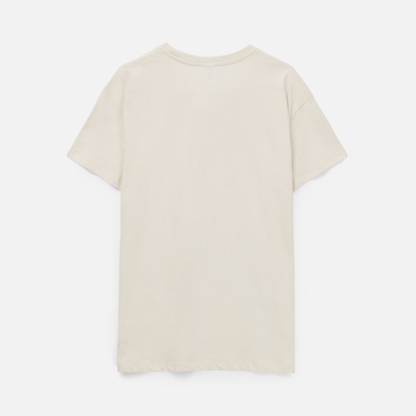 Футболка унисекс Regent 150, светло-бежевая (неокрашенная)