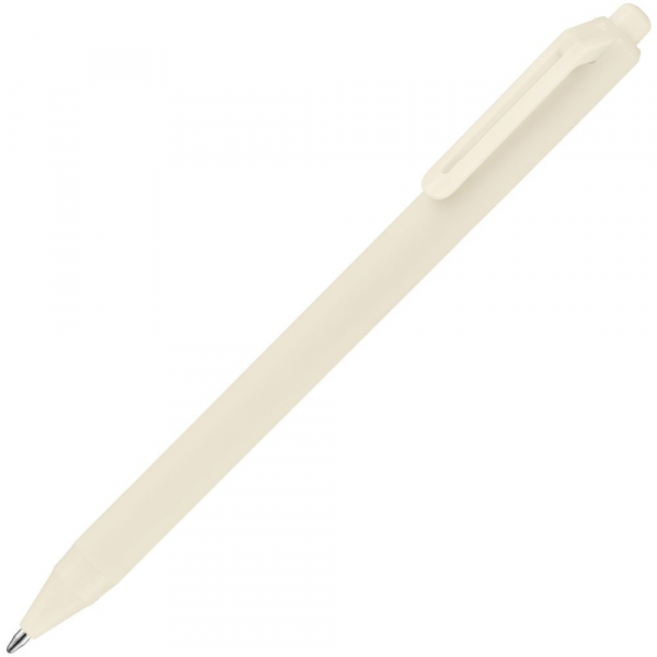 Ручка шариковая Cursive, бежевая