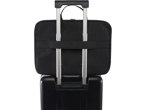 Эко- чехол для ноутбука «Libra» 2 в 1 из переработанного пластика, древесный уголь