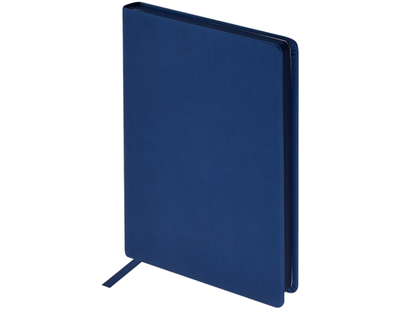 Ежедневник А5 "Megapolis Color New" soft-touch, синий