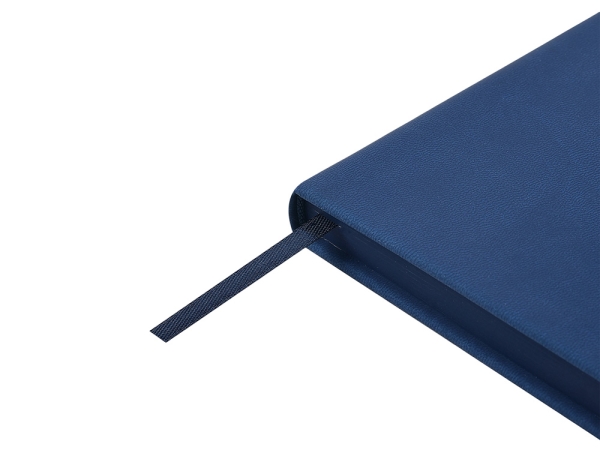 Ежедневник А5 "Megapolis Color New" soft-touch, синий