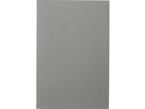 Блокнот "Monet", гибкая обложка A5 из моющегося крафта, 32 листа, серый