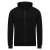 Толстовка на молнии с капюшоном MATEO черная
