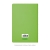 Блокнот Alpha slim, салатовый