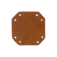 Лейбл кожаный Beta Kikar, M, горчичный Лейбл кожаный Beta Kikar, M, горчичный