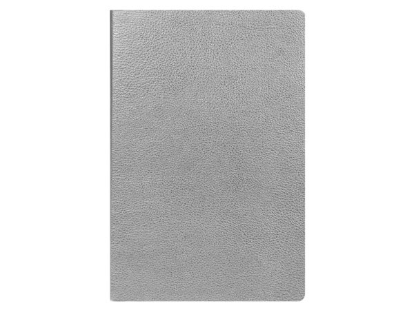 Ежедневник А5 недатированный «Megapolis Velvet Flex», серебристый