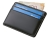 Картхолдер для двух карт и наличных денег с зажимом "Crave", черный