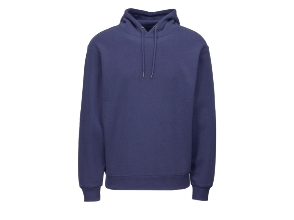 Толстовка с капюшоном оверсайз «Lisbon» унисекс, темно-синий