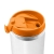 Термокружка NEXT WHITE 350мл. Белая с оранжевой крышкой 6042.05