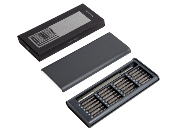 Набор отверток 24-в-1 «Everybit lite», серый