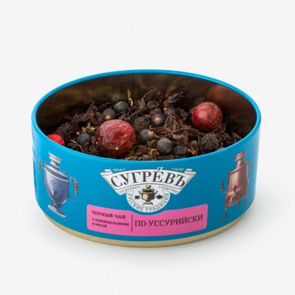 Коллекция Сугревъ из 3 чаев с натуральными малиновыми леденцами