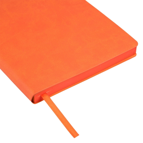 Ежедневник Латте (Latte NEW) недатированный, оранжевый/оранжевый (без упаковки, без стикера)