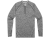 Лонгслив Quadra мужской с длинным рукавом, темно-серый