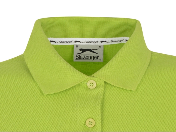 Рубашка поло "Forehand" женская, зеленое яблоко