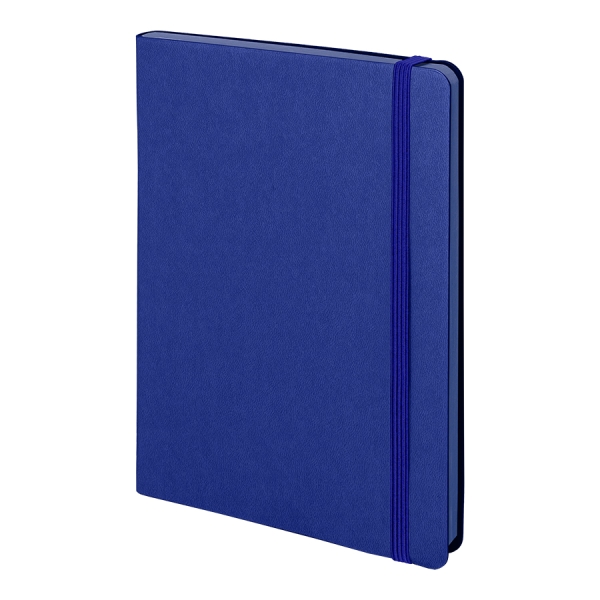 Бизнес-блокнот "RILY", формат А5,  бирюзовый, блок в точку