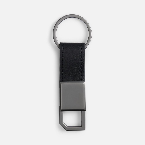 Брелок с карабином Rengas, черный