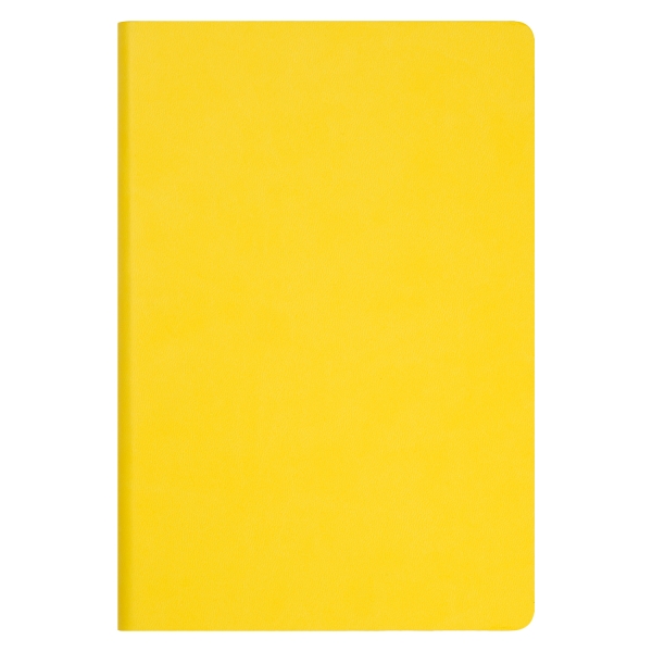 Ежедневник Латте (Latte NEW) недатированный, желтый/желтый (без упаковки, без стикера)