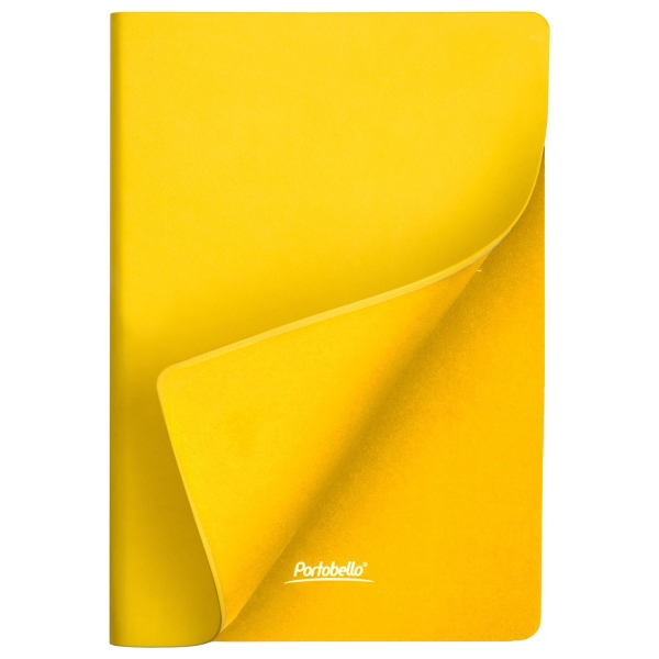 Ежедневник Латте (Latte NEW) недатированный, желтый/желтый (без упаковки, без стикера)