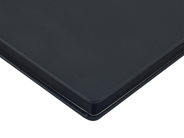 Ежедневник А5 "Megapolis Color New" soft-touch, черный