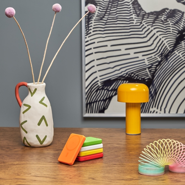 Внешний аккумулятор Largo PD 5000mAh с функцией беспроводной зарядки 15W, белый