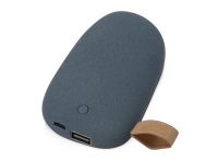 Внешний аккумулятор в форме камня «Stone», 5200 mAh, серо-синий Внешний аккумулятор в форме камня «Stone», 5200 mAh, серо-синий