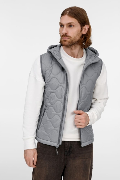 Жилет унисекс Tarnaby, светло-серый