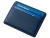 Картхолдер для двух карт и наличных денег с зажимом "Crave", темно-синий