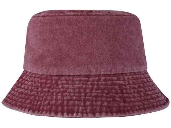 Панама "Mitica" стираная - Бургунди