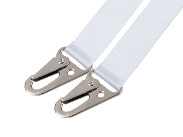 Ланъярд 2,5 см под сублимацию с 2-мя большими карабинами