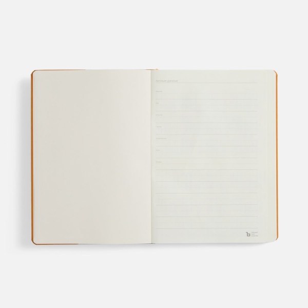 Ежедневник Urban Metal, недатированный, оранжевый