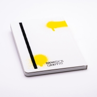 Блокнот линованный Pininfarina Banksy Крыса из каменной бумаги, А5 Блокнот линованный Pininfarina Banksy Крыса из каменной бумаги, А5