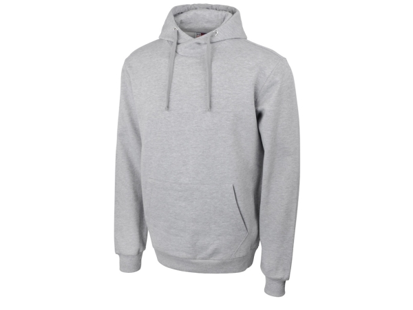 Толстовка унисекс "Stream" с капюшоном, серый меланж
