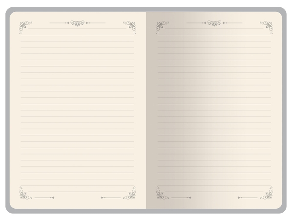 Ежедневник недатированный А5 "Royal", красный с бронзовым срезом