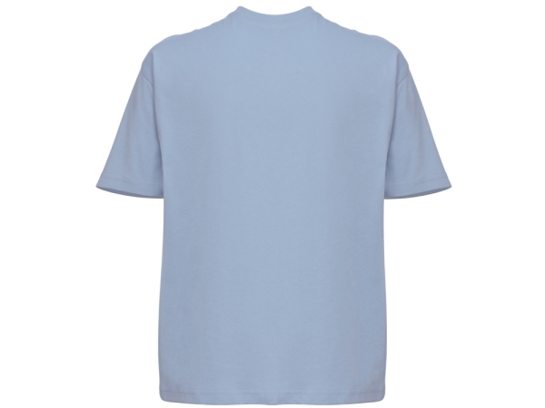 Детская футболка оверсайз «Liyon», небесно-голубой