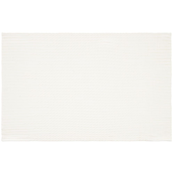 Плед Tressa, белый (молочный)