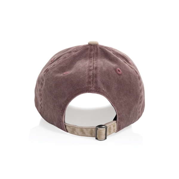 Бейсболка BEAU AWARE™ из двухцветной хлопковой саржи, 6 клиньев, 270 г/м²