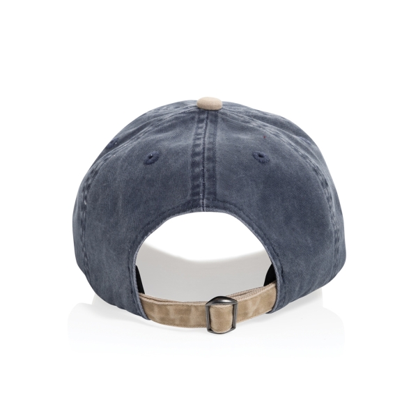 Бейсболка BEAU AWARE™ из двухцветной хлопковой саржи, 6 клиньев, 270 г/м²